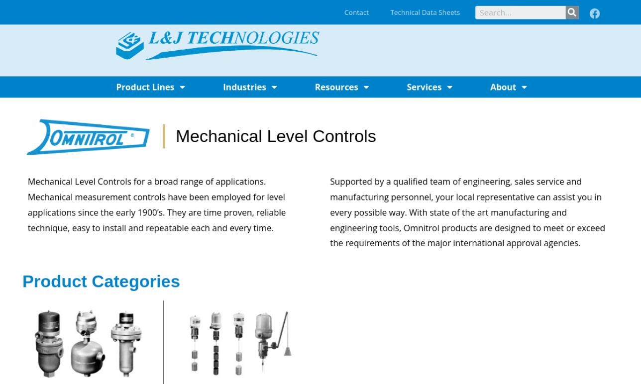 L & J Technologies Level Switch Manufacturers